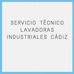 Servicio Técnico Lavadora Industrial Cadiz